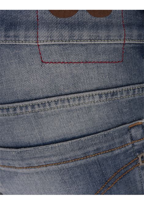 Jeans George Skinny In Denim Stretch Blu Chiaro DONDUP | UP232-DS0145 IM1800